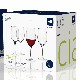 leo red wine glass set
