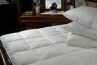 Goose down duvet