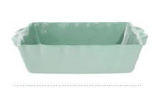 rect dish 36x23 sea gr