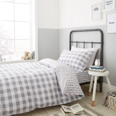 Check And Stripe Duvet Set