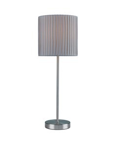 Wilson Grey Pleated Stick Lamp