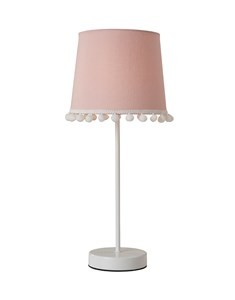 Pink Pom Pom Table Lamp
